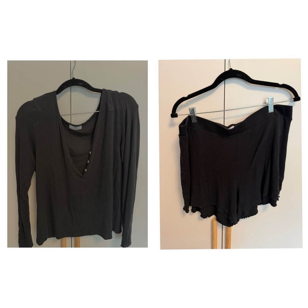 Knix Modal Rib Henley Sleep Set - Picture 2 of 7